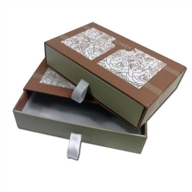 سلائیڈنگ ڈھکن کاسمیٹک گفٹ باکس